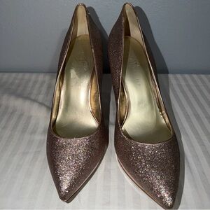 Ivanka Trump Sparkling, Rose, Gold, Stilettos  pumps size 11